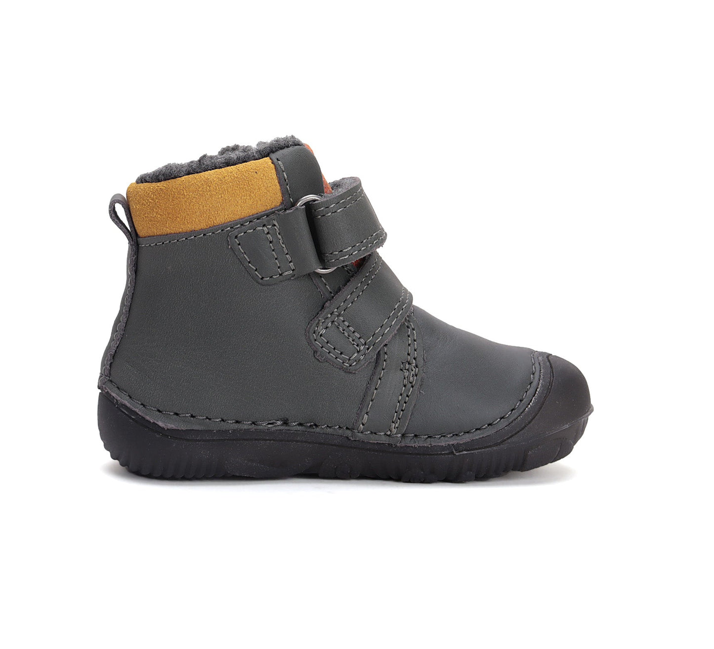 D.D.Step Kisfiú Barefoot Bélelt bokacipő (W073-42488A)
