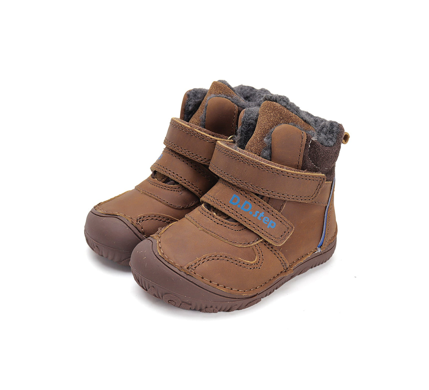 D.D.Step Kisfiú Barefoot Bélelt bokacipő (W073-42814)