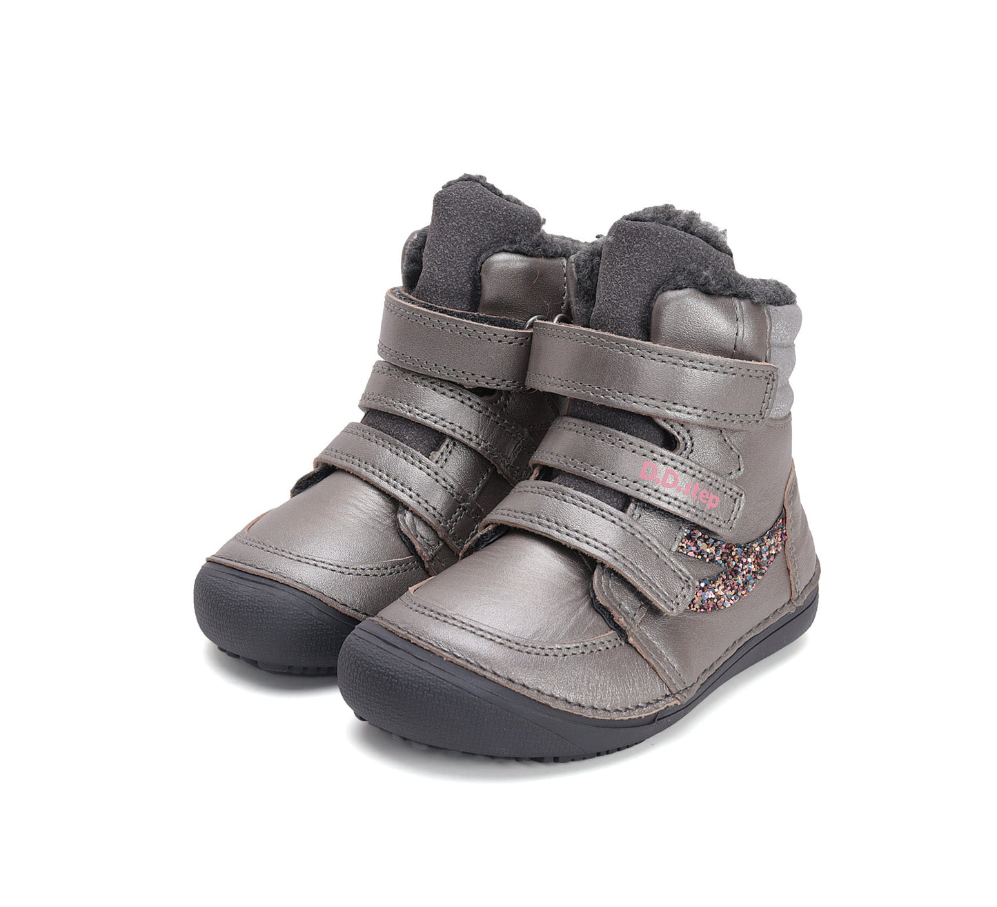 D.D.Step Kislány Barefoot Bélelt bokacipő (W063-42754C)