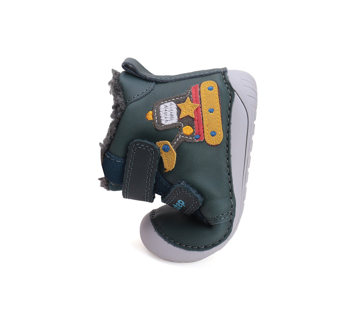 D.D.Step Kisfiú Barefoot Bélelt bokacipő (W070-42154)
